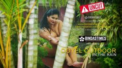 Doyel Outdoor in the Rain Bindastimes Uncut Porn Video