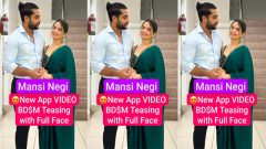 Mansi Negi Famous Instagram – Model Most Requested New – App Video BD$M Teasing With Full Face