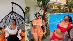 Sexy Indian Bigboob Insta Influencer Showing 3Clip