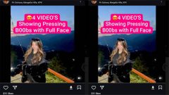 Beautiful Paki Influencer Latest Most Exclusive Viral Stuff Showing Pressing Boobs with Full Face