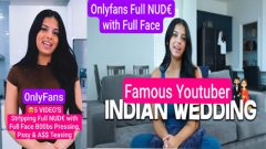 Famous Indian YouTuber Settled Abroad – Most Requested 0nlyFans Exclusive Str!pping Full Nude with Full Face