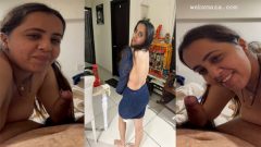 Desi Horny Wife Blowjob And Showing Hindi Talk