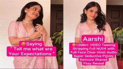 Aarshi Insta Model Latest Most Exclusive 12Min+ Premium Live