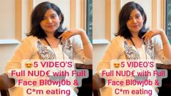 Beautiful Horny Desi Wife Giving Blowjob & Cam with Full Nude with Full Face Clear Audio