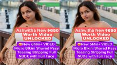 Ashwatha Most Demanded 0nlyFans Exclusive New 6Min