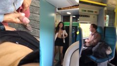 Girl Nude Selfies & Flash Public – in coffee shop metro train brige