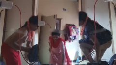 Hot Figure Bhabi Changing Dress Captured