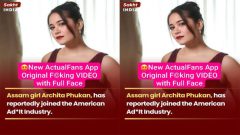 Archita Phukan New Original ActualFans App Exclusive – Ass Spread Fucking Video with Full Face