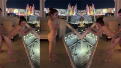 Rich Couple Fucking on Hotel Balcony