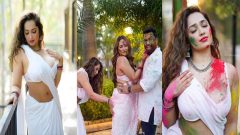 Aditi Mistry First Time Ever – Stripping Completely Topless Live