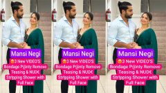 Mansi Negi Famous Instagram BDSM Bondage Panty – Remove Teasing & Nude Str!pping Shower with Full Face