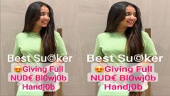 Super Cute Snapchat Queen Latest Most Exclusive – Viral Video Giving Full Nude Blowjob