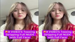 Cute Nepali Insta Queen Latest Most Exclusive – Viral Stuff Teasing Stripping – Full Nude with Full Face