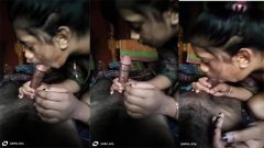 Married Slim wife Sucking Dick