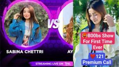 Sabina Chettrii Famous Influencer Premium Call Showing – Her Boobs For First Time Ever