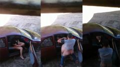 Lovers Milf Fucking Public Place Captured