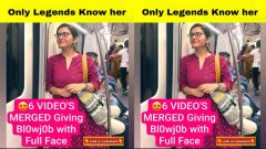 Beautiful Metro Girl Trending Viral Boobs – Out Giving Blowjob – with Full Face Clear Audio