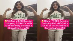 Horny Desi GF Latest Viral Dancing – Stripping Full Nude with Full Face