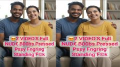 Horny Desi Couples Boobs Pressed Pssy – Fngring by Husband with Full Face