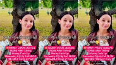 Beautiful Girl Taking Money Ends up Removing – Panty,Full Nude Blowjob Fucking in Park