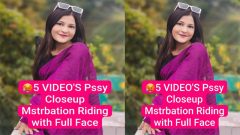 Famous Tiktoker Latest Most Exclusive – Viral Pssy Closeup Mstrbation – Riding with Full Face